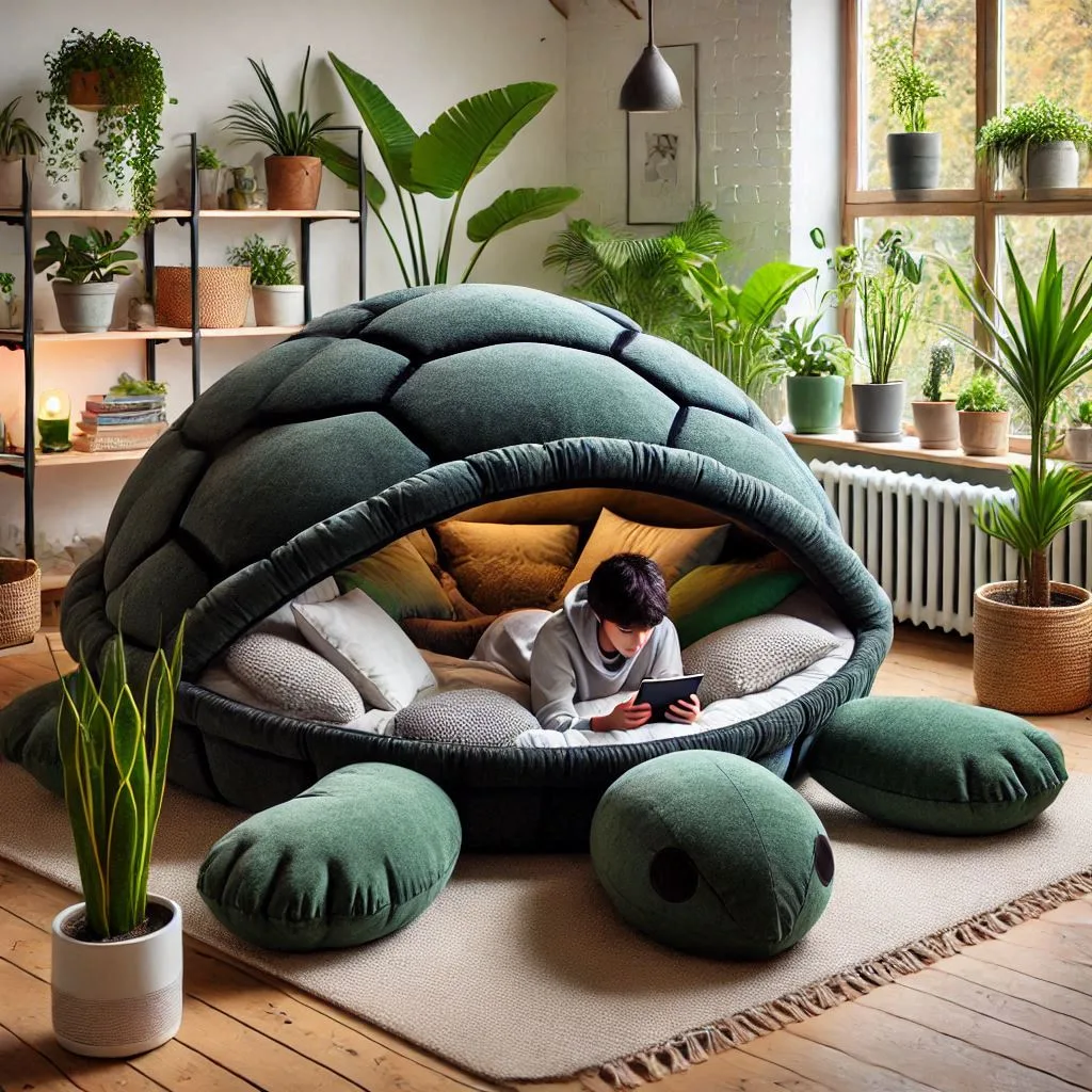 Giant Turtle Loungers: Transform Your Space with Nature-Inspired Comfort
