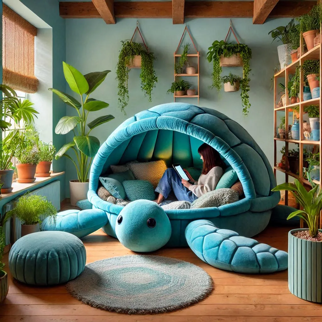 Giant Turtle Loungers: Transform Your Space with Nature-Inspired Comfort