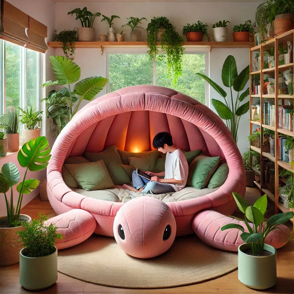 Giant Turtle Loungers: Transform Your Space with Nature-Inspired Comfort