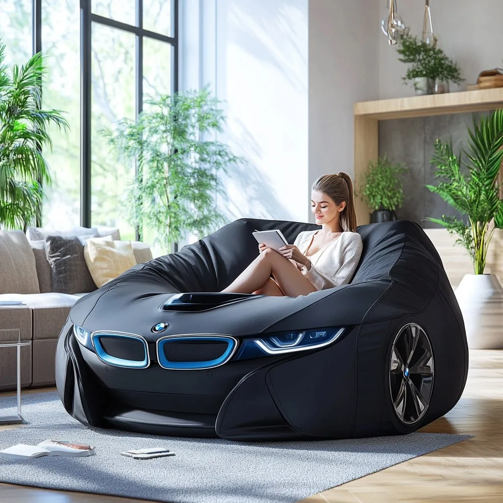 Super Car Bean Bag Chairs: Race into Comfort with Automotive Style