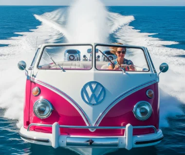 VW Bus Shaped Jet Ski: Nostalgia Meets Freedom on the Water