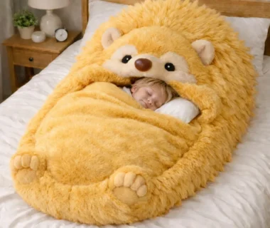 Adorable Hedgehog Shaped Sleeping Bag: Cozy Comfort Meets Whimsical Charm
