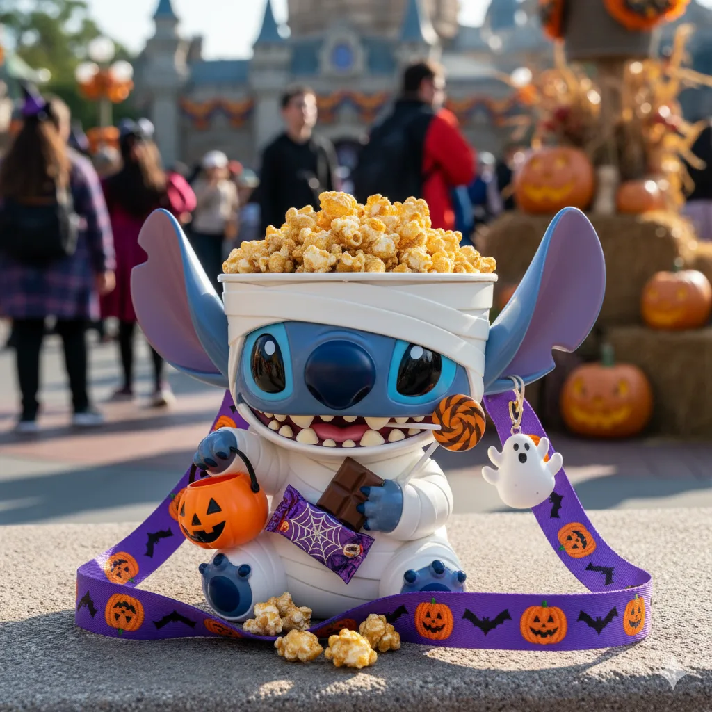 Stitch Mummy Popcorn Bucket 1